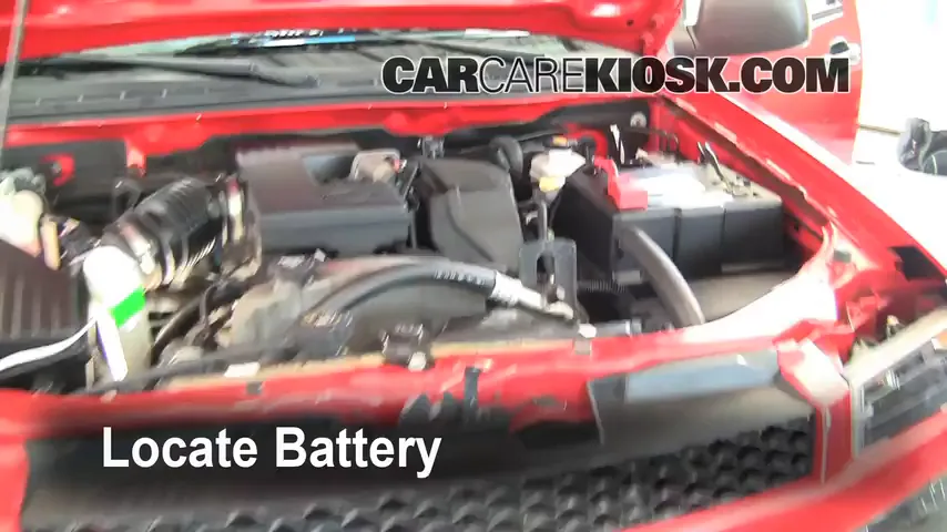 2007 Chevrolet Colorado LT 3.7L 5 Cyl. Crew Cab Pickup (4 Door) Battery Replace